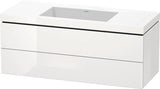 Duravit Waschtischset L-CUBE 1200x480mm mit Vero Air Waschtisch, 2 Schubkästen, HL, s-matt