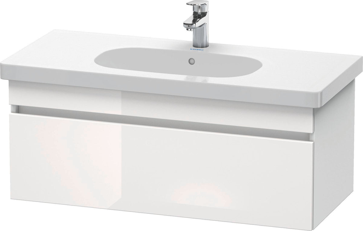 DURAVIT DuraStyle Waschtischunterbau 1000 mm wandhängend mit 1 Auszug und Soft-Close in Weiß Matt