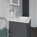 DURAVIT ME by Starck Möbelwaschtisch 530 mm, 1 Hahnloch, mit Überlauf, weiß