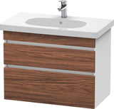 DURAVIT DuraStyle Waschtischunterbau 800 mm wandhängend, 2 Schubkästen, weiß matt – mit Soft-Close