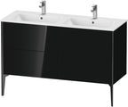 schwarz hochglanz / Mitteldichte Faserplatte (MDF) / Ausz.schwarz