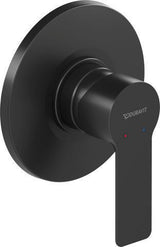 Duravit D-Code 2.0 Einh.-Brausemischer Unterputz Set Keramikmischsystem Schwarz Matt