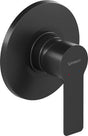 Duravit D-Code 2.0 Einh.-Brausemischer Unterputz Set Keramikmischsystem Schwarz Matt
