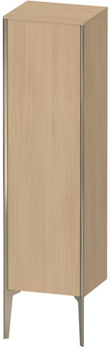 DURAVIT XViu Halbhochschrank 1330 mm Eiche matt mit Tip-on Technik