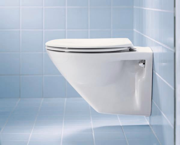 DURAVIT WC-Sitz Universal ohne Absenkautomatik, Edelstahl-Scharniere, Weiß