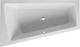 DURAVIT Paiova Whirlwanne 1700x1000mm weiß Einbauversion Air-System links