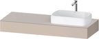 1400mm / sonstige / Wpl:1,RE,o.Ko-träger,Taupe Matt,Dekor