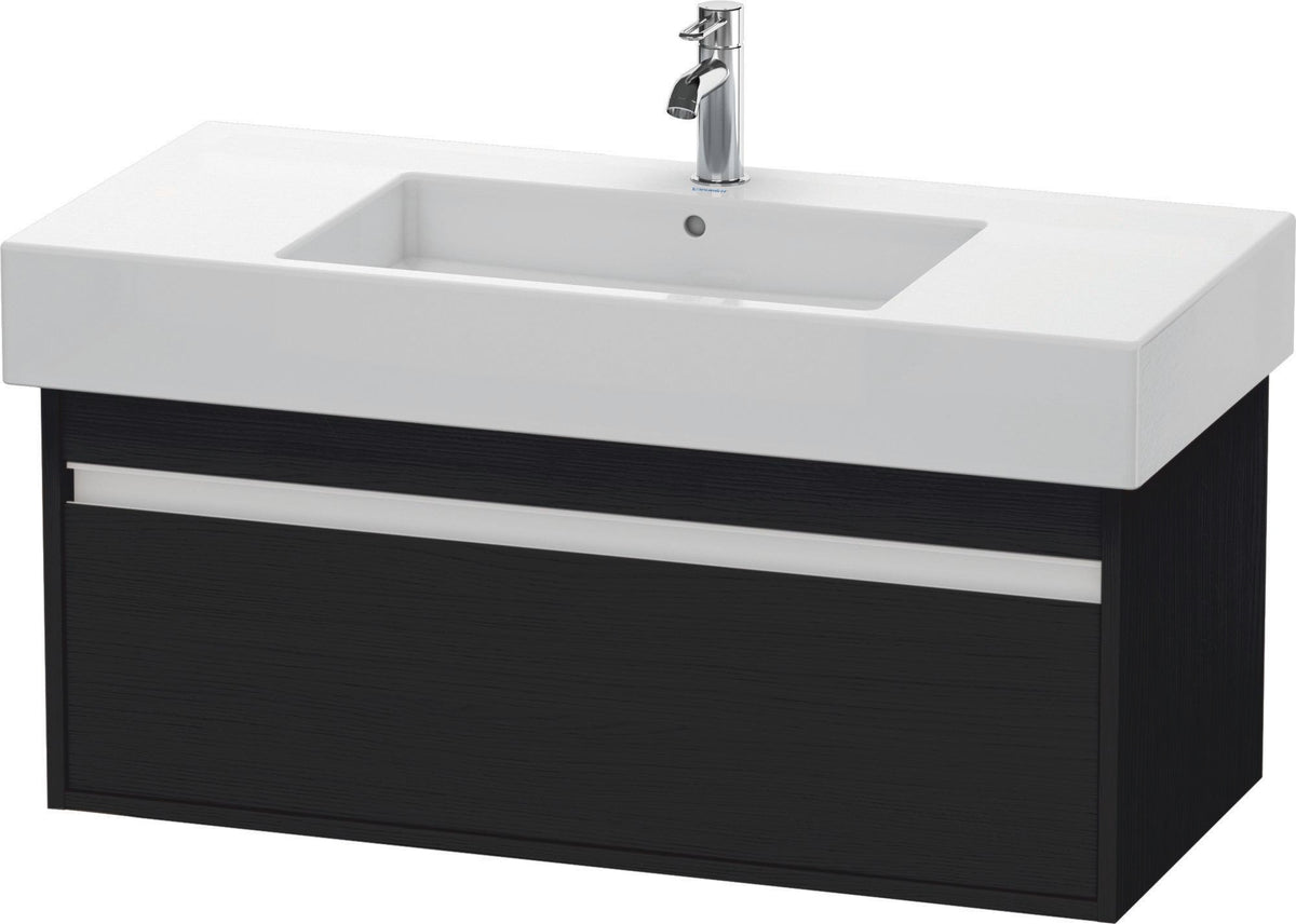DURAVIT Ketho Waschtischunterbau 1000 mm wandhängend basalt matt mit 1 Auszug