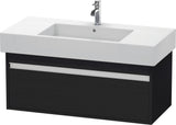 DURAVIT Ketho Waschtischunterbau 1000 mm wandhängend basalt matt mit 1 Auszug