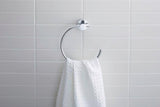 DURAVIT D-Code Handtuchring Chrom – Wandmontage, schwenkbar, 158 mm