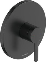 DURAVIT C.1 Einhebel-Brausemischer Unterputz Schwarz Matt Keramikmischsystem