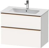 Duravit D-Neo Waschtischunterbau 810 mm betongrau matt mit Soft-Close-Auszug