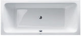 Duravit D-Code Badewanne 1800x800 mm Einbau, Mittelablauf, 2 Rückenschrägen, Weiß