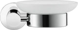 Duravit D-Code Seifenschale Pos Rechts Chrom – 120 x 137 x 53 mm, Eckmontage