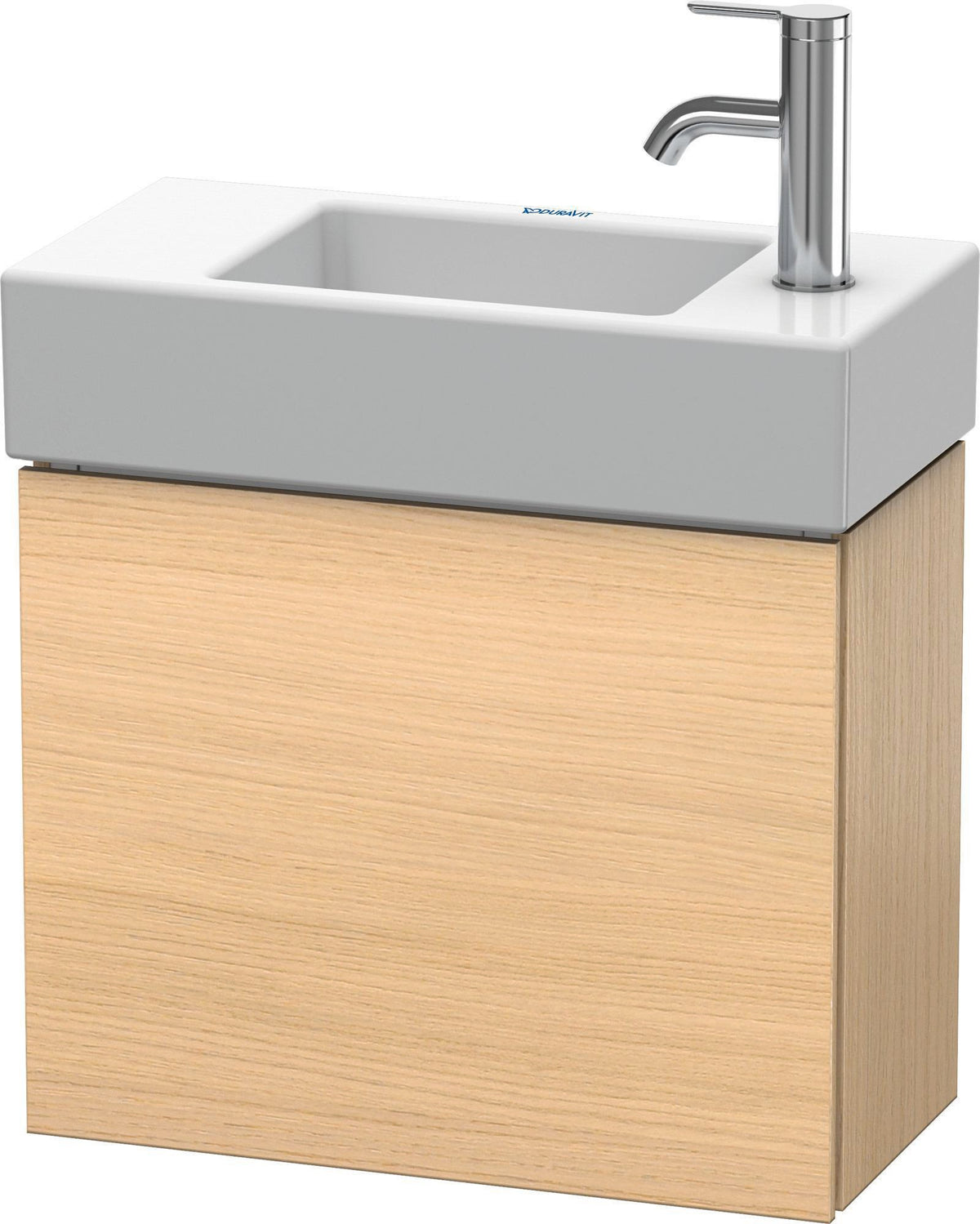 DURAVIT L-Cube Waschtischunterbau 480 mm betongrau matt, wandhängend, 1 Tür rechts