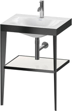 weiß / schwarz matt / 1 HL, schwarz m/weiß hochgl.,Rahmen 40