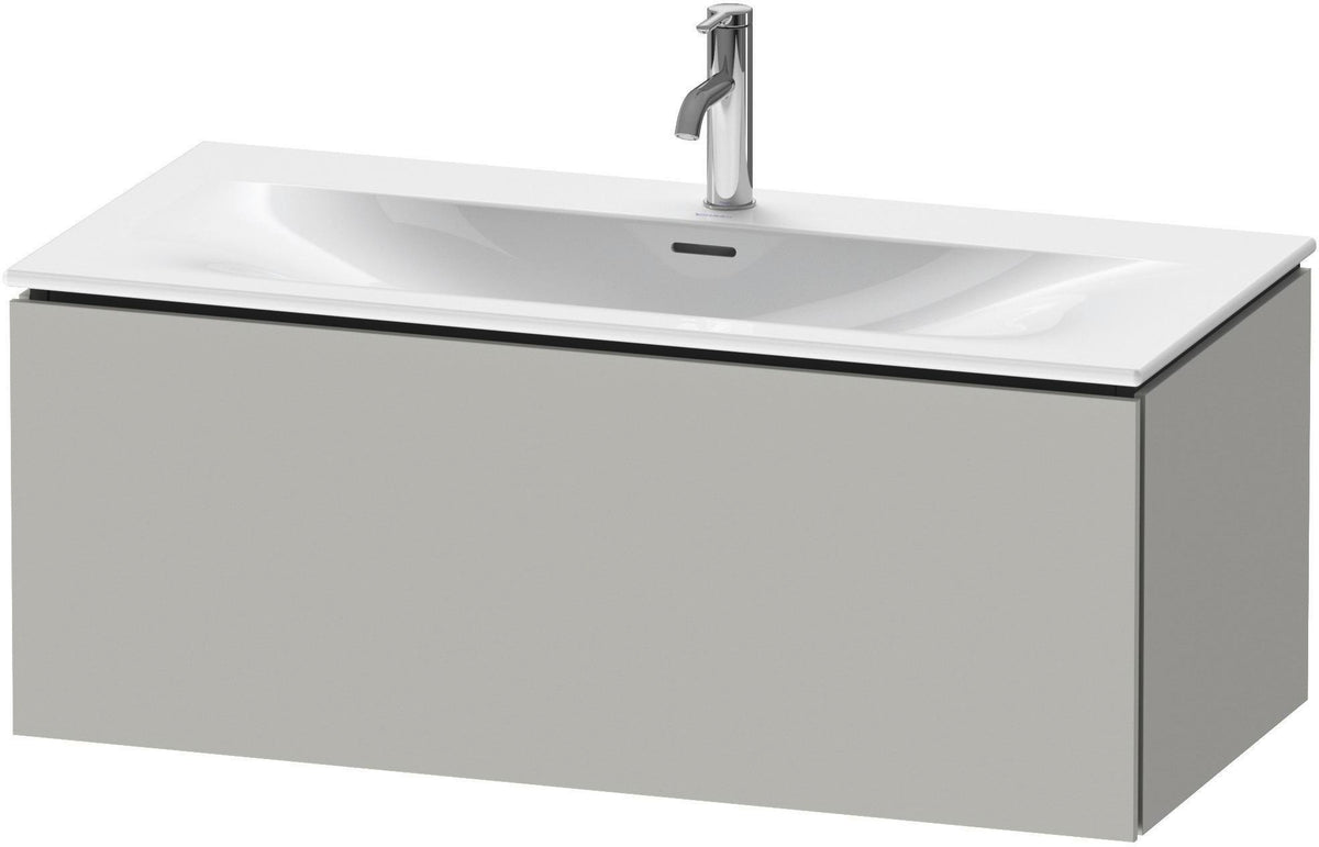 DURAVIT L-Cube Waschtischunterbau wandhängend 1020 mm weiß matt mit Tip-On Technik