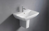 DURAVIT Halbsäule ME by Starck aus Sanitärkeramik, 300x170x300 mm, weiß, für 233565, 232560, 233555 u.a.
