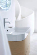 Duravit C.1 Einhebel-Waschtischmischer M mit Zugstange, Schwarz Matt