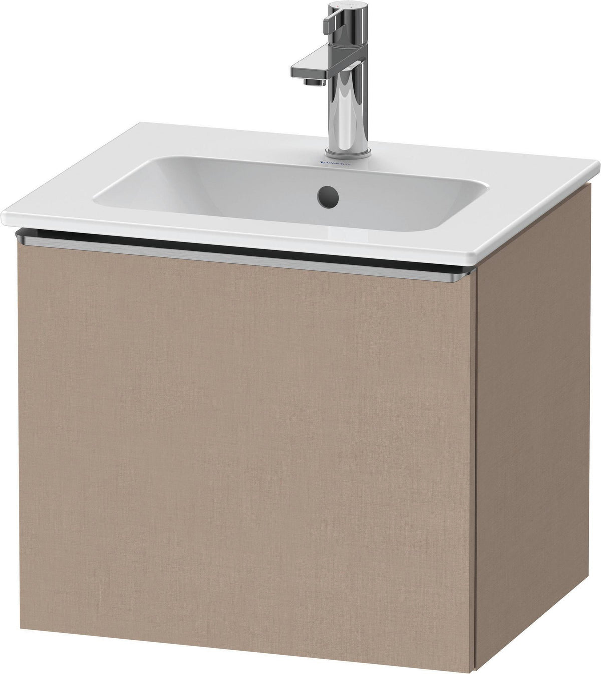 DURAVIT D-Neo Waschtischunterbau 510 mm Eiche Schwarz Matt mit Bronze Griff