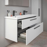 DURAVIT D-Code 2.0 Waschtischunterbau 1184 mm mit Schubkasten und Soft-Close in Weiß Matt