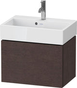 DURAVIT L-Cube Waschtischunterbau wandhängend 584 mm Weiß Matt mit 1 Auszug und Tip-On-Technik