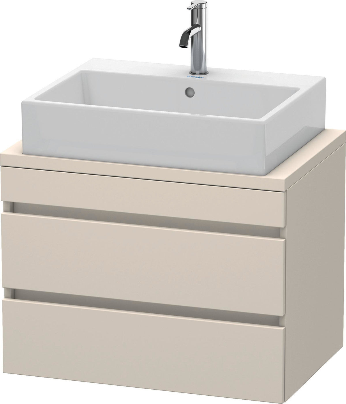 Duravit DuraStyle Konsolenunterschrank 700 mm betongrau matt mit 2 Schubkästen