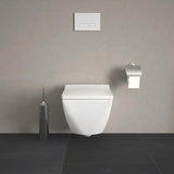 DURAVIT WC-Sitz Design Classics Viu Comp. Weiß mit Edelstahl-Scharnieren, ohne Absenkautomatik
