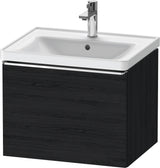 DURAVIT D-Neo Waschtischunterbau 584 mm betongrau matt mit 1 Auszug und Soft-Close