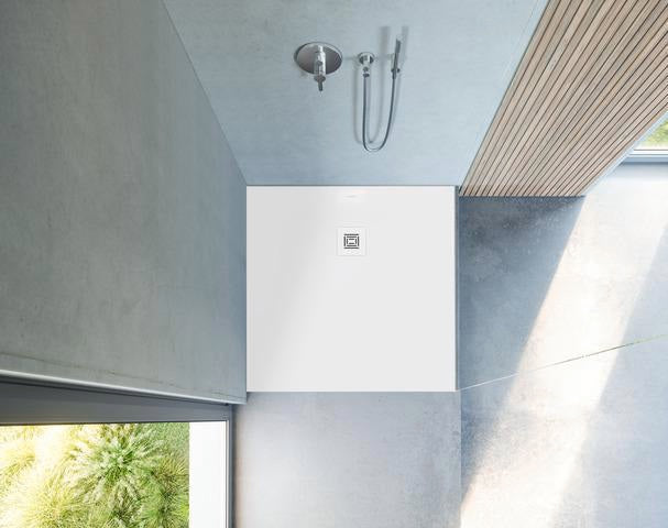 DURAVIT Brausearm L 410 mm Wandmontage Rosette rund Gold Poliert
