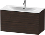 DURAVIT L-Cube Waschtischunterbau, wandhängend, 1020 mm, 2 Schubkästen, weiß matt