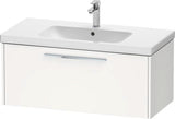 DURAVIT D-Code 2.0 Waschtischunterbau wandhängend 984 mm Weiß Hochglanz mit Auszug und Soft-Close