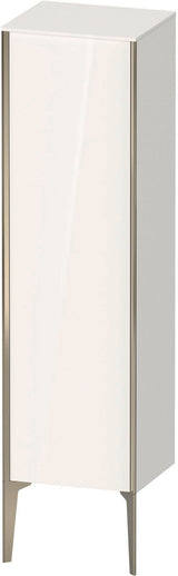 Duravit Halbhochschrank XViu 1330 mm, weiß hochglanz, mit Tip-on Technik und Soft-Close