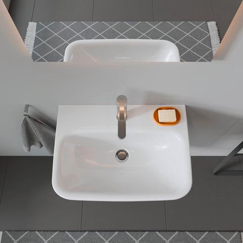 DURAVIT DuraStyle Halbsäule aus Sanitärkeramik in Weiß für Wand-WCs