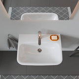 DURAVIT DuraStyle Halbsäule in Weiß mit WonderGliss – Sanitärkeramik 280 x 175 x 290 mm