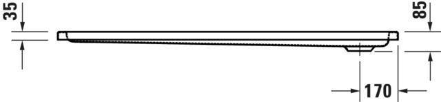 DURAVIT D-Code Duschwanne 1000x700 mm Weiß Sanitäracryl rechteckig