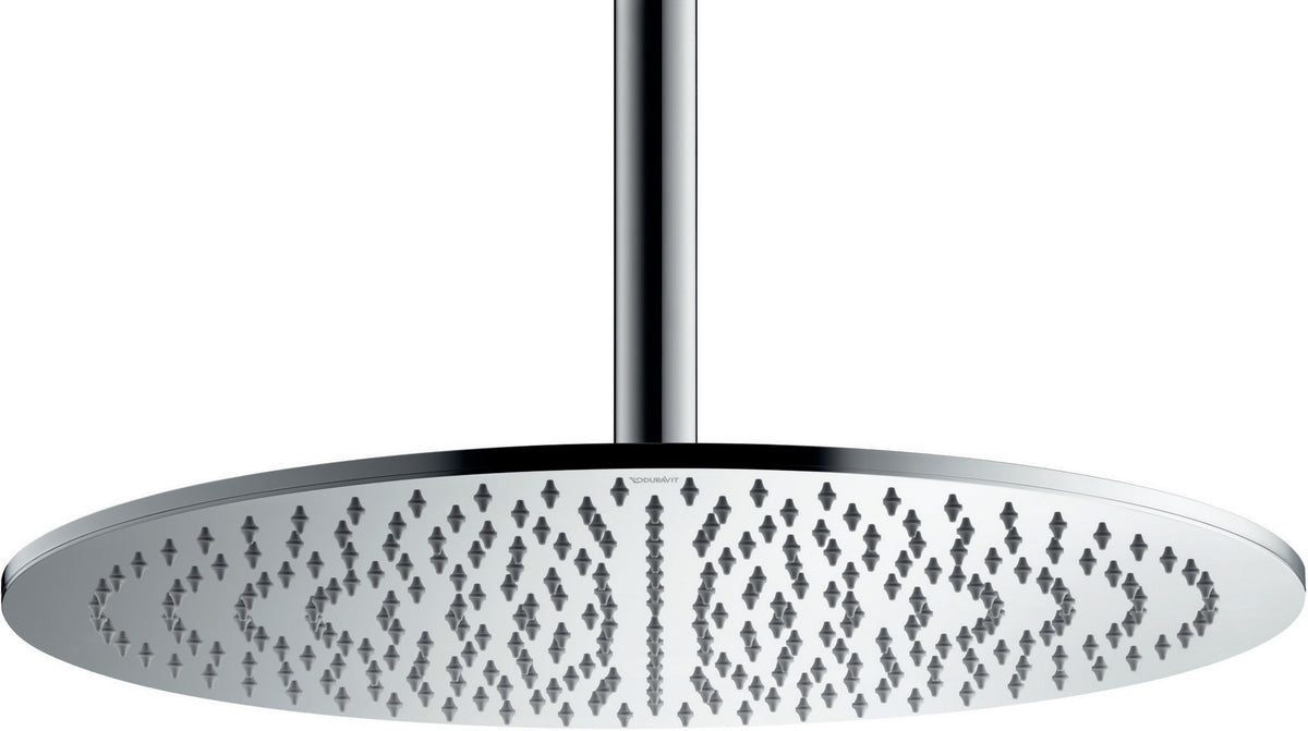 DURAVIT Kopfbrause D240 mm Schwarz Matt – Wand- und Deckenmontage, verstellbarer Kopf