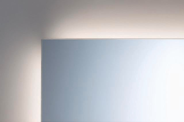 DURAVIT Licht & Spiegel Wandspiegel 600x700mm IP44 mit Beleuchtung und Schalter – matt, inkl. Befestigungsmaterial