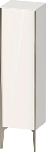 DURAVIT Halbhochschrank XViu 1330 mm anthrazit matt, wandhängend, Tip-on, Soft-Close