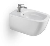 DURAVIT Wave Einhebel-Bidetmischer Chrom mit Keramikmischsystem und 128 mm Auslauf