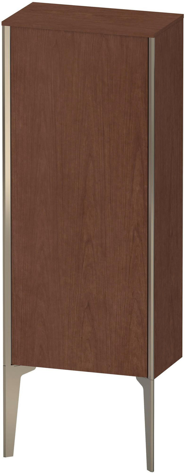 DURAVIT Halbhochschrank XViu 890 mm Nussbaum matt mit Tip-on Technik
