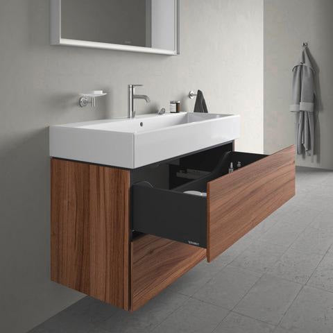 DURAVIT L-Cube Waschtischunterbau 984 mm, 2 Schubkästen, Weiß Matt, Wandmontage