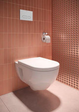 Duravit D-Code Wand-WC 570 mm spülrandlos weiß – Rimless Tiefspüler