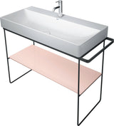 Duravit DuraSquare Glaseinleger Jade – Sicherheitsglas 380 x 970 mm für Metallkonsolen