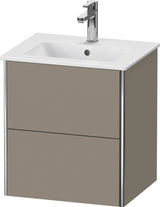 Duravit XSquare Waschtischunterbau wandhängend, 2 Schubkästen, Weiß Matt
