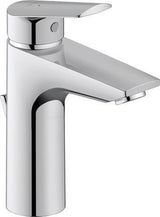 Duravit No.1 Einhebel-Waschtischmischer mit Zugstange, Chrom – 106 mm Ausladung