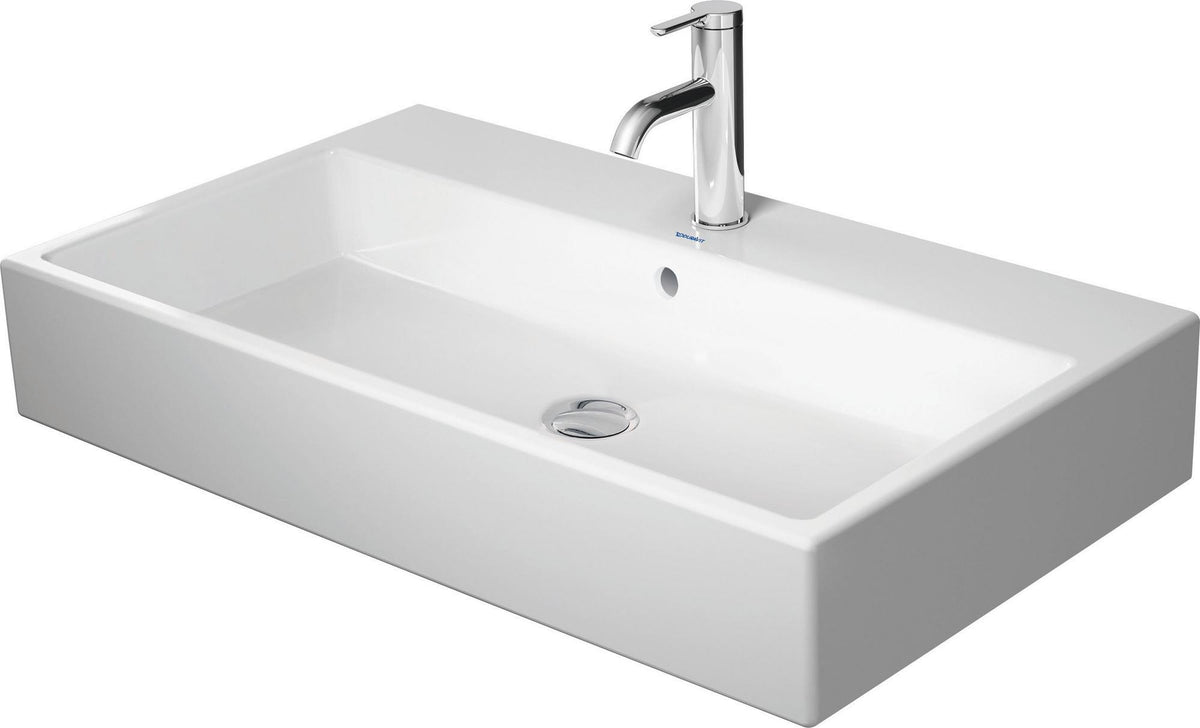 DURAVIT Vero Air Waschtisch 800 mm, weiß, mit Überlauf & Hahnlochbank