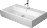 Duravit Waschtisch Vero Air 800 mm mit Überlauf, Hahnlochbank und geschliffenem Weiß