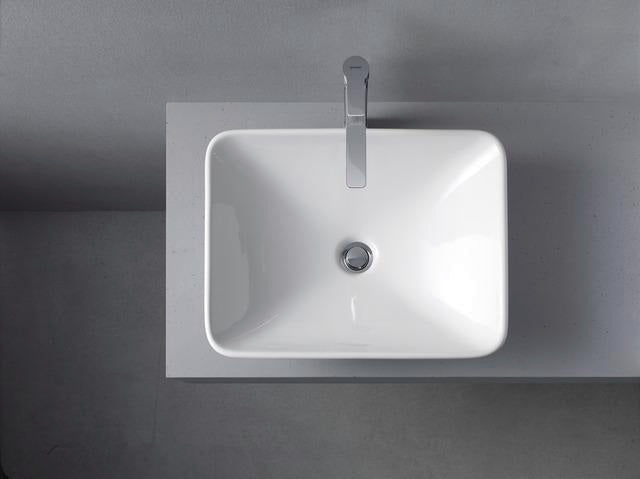 DURAVIT Push-open Ventil Universal für Waschtisch mit Überlauf, chrom, 64 mm, Metall