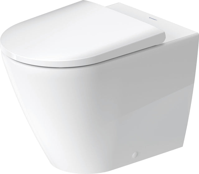 DURAVIT D-Neo Stand-Tiefspül-WC weiß rimless mit Geruchsabsaugung und Befestigungsmaterial